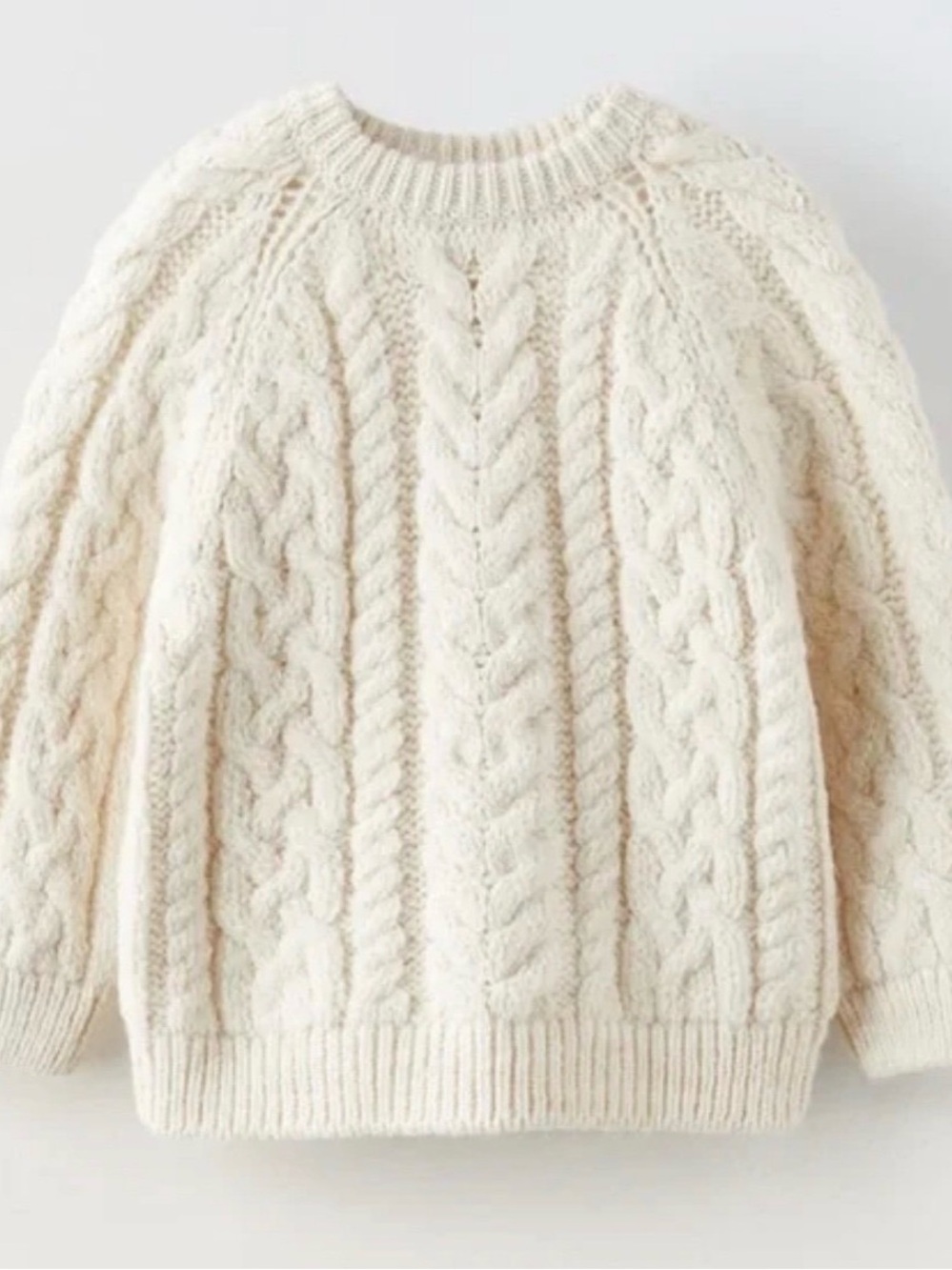 ZARA Kids Baby Cable Knit Sweater 18m-24m